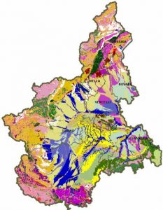 Campagna di misura locale - Carta geologica del Piemonte